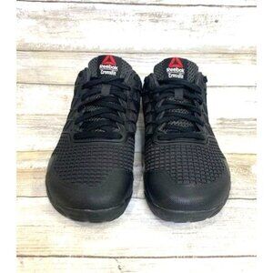 Reebok CrossFit Women's Black Athletic Workout‎ Training Shoes Size 7.5